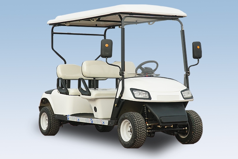 2排4座高尔夫球车 PQWT-GF4（白色款）