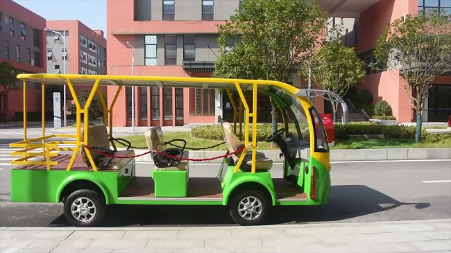 电动观光车是一种环保车