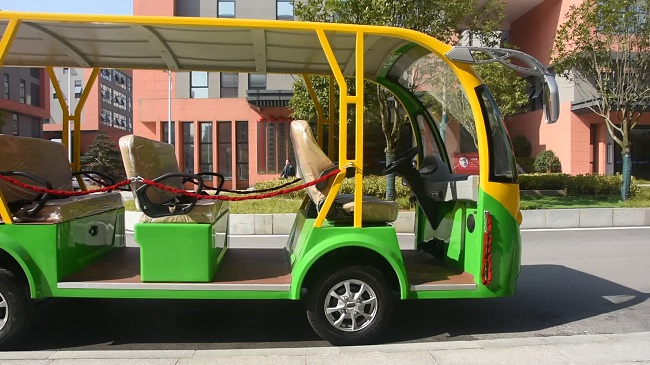 电动观光车：环保、经济又便捷的旅游交通工具   