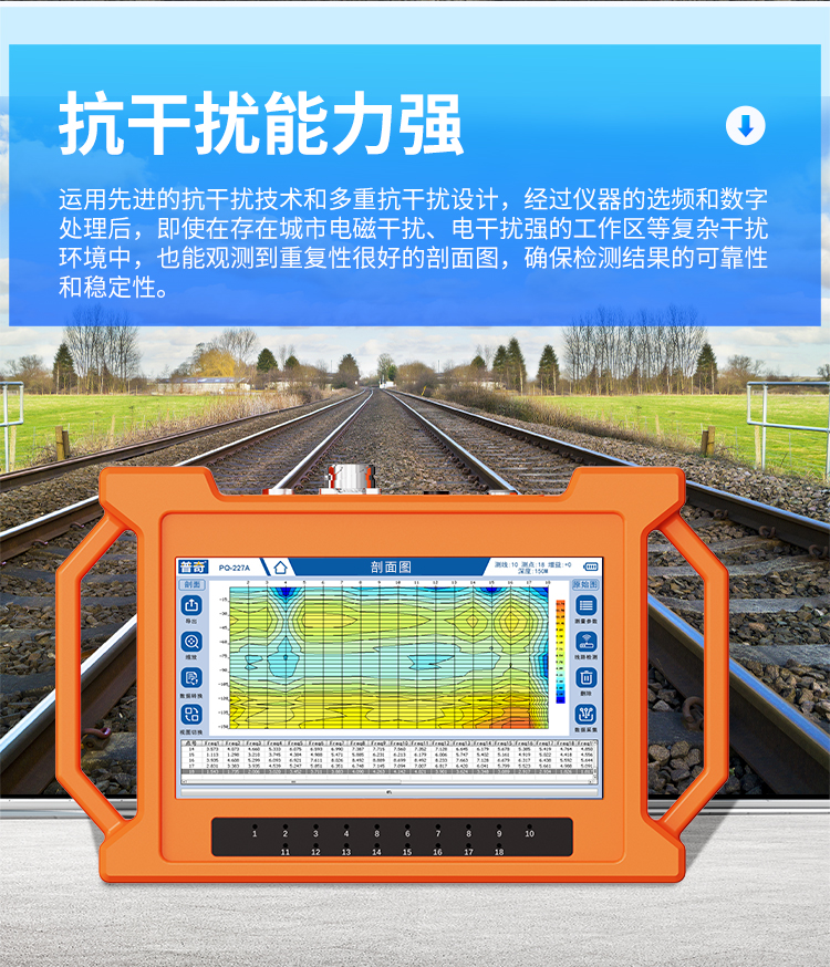 PQ-227A堤防渗漏检测仪